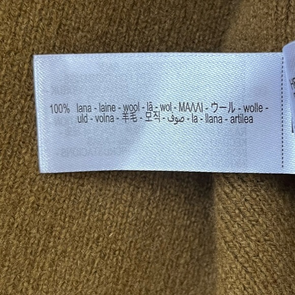 Zara ZW Collection 100% Wool Jewel Collar Cardigan Size XL - Picture 12 of 16